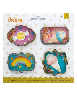 Foremki Decora PLAKIETKI MAŁE Plakietka Etykieta