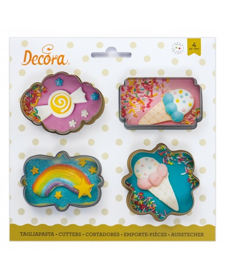 Foremki Decora PLAKIETKI MAŁE Plakietka Etykieta