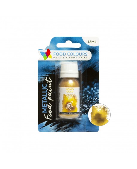 Lebensmittelfarbe FC METALLIC Honey Gold