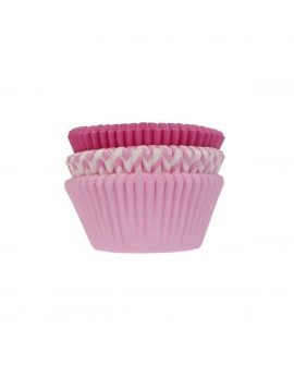 HoM muffinpapír 75 db RÓZSASZÍN MIX