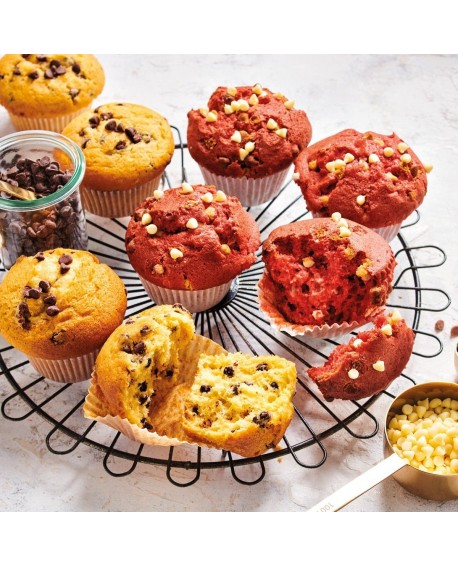 FC-Schokoladentropfen ungeschmolzen WEISSE SCHOKOLADE 350g ERTRAG