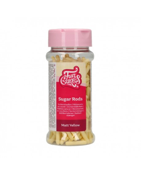 Posypka FC MAKARONIKI MAT ŻÓŁTE 70 g