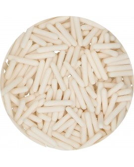 Posypka FC MAKARONIKI MAT BIAŁE 70 g