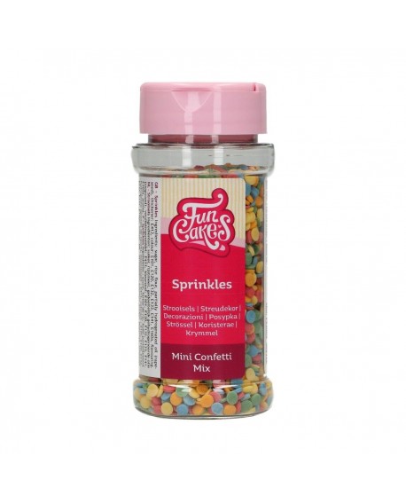 Posypka Fun Cakes CONFETTI KOLOROWE MINI 60 g Konfetti
