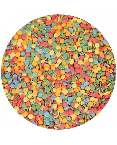 посипка Fun Cakes CONFETTI КОЛЬОРОВІ MINI 60 g Konfetti