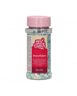 Streudekor Fun Cakes Zuckerschneeflocken,klein 55 g Streudekor Fun Cakes Zuckerschneeflocken,klein 55 g