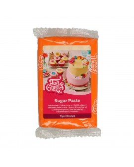 Fun Cakes ORANGE 250 g Tiger Orange sugar paste