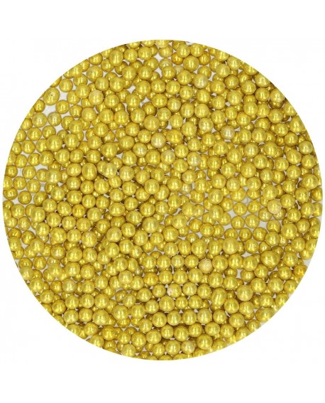 FunCakes pearls – zlatá 4Mm