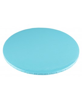 Podkład pod tort PC JASNY NIEBIESKI SZTYWNY 30 cm