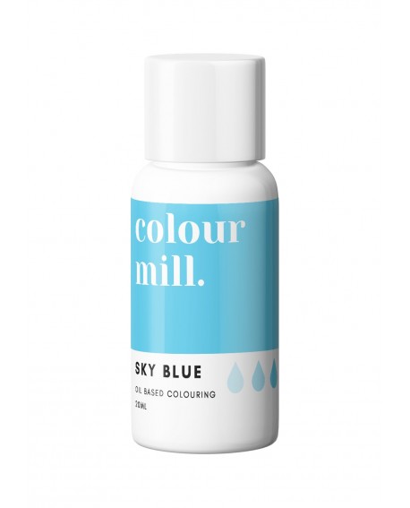 Barwnik olejowy Colour Mill 20ml SKY BLUE Błękit Nieba