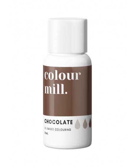 Colour Mill olejové barvivo 20ml ČOKOLÁDA Čokoládově hnědá