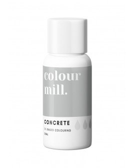 Colour Mill olajalapú ételfesték 20ml beton szürke