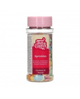 Posypka Fun Cakes CONFETTI PASTELOWE DUŻE Konfetti
