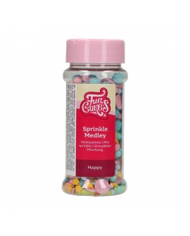 Streudeko 50g Shantys silbern Streudeko 50g Shantys silbern