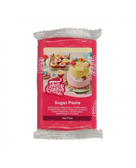 Fun Cakes sugar paste Mighty Pink 250 g Hot Pink