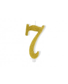 PD 7 GOLD Zierkerze