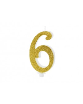 Декоративна свічка PD 6 GOLD