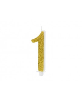 PD 1 GOLD Zierkerze