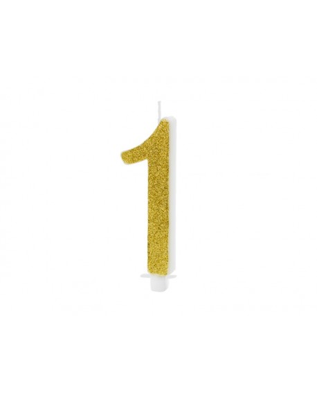 PD 1 GOLD decorative candle