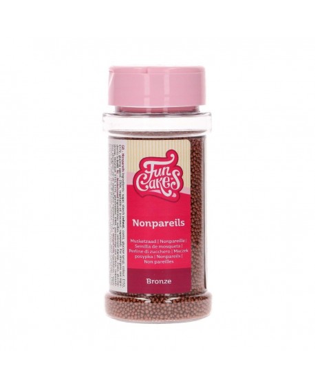Fun Cakes sprinkles 80 g COPPER DASH
