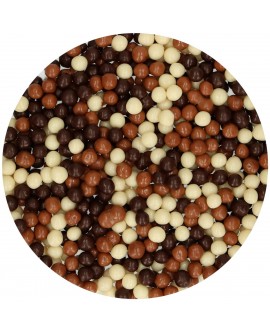 Posypka Fun Cakes 155 g KULECZKI CZEKOLADOWE MIX chrupiąca