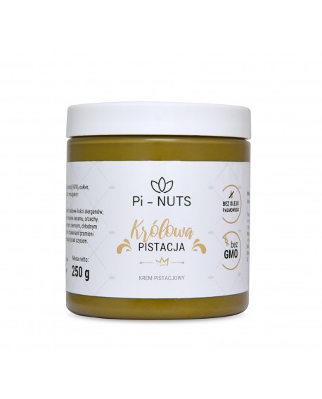 Pasta PISTACJOWA Pi-Nuts 250 g Krem pistacjowy Królowa Pistacja