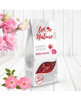 Essbare Blumen Love Nature Rosenblüten 20g