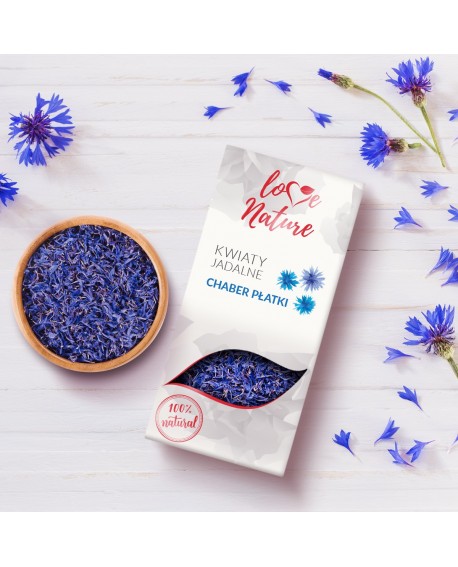 Love Nature essbare Blumen Kornblumenblau 10g