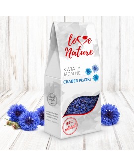Съедобные цветы василька синего цвета от Love Nature, 10 г.