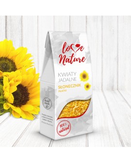 Kwiaty jadalne Love Nature Słonecznik 15g