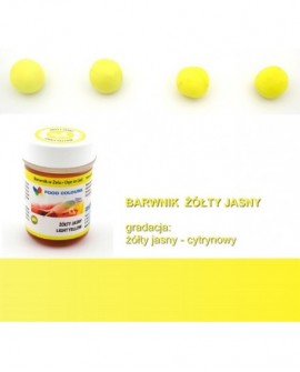 Food colouring gel Food Colours YELLOW LIGHT