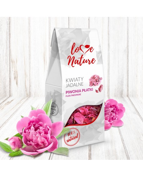 Love Nature essbare Blumen Pfingstrose 10g