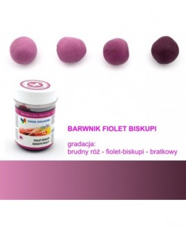 Barwnik w żelu Food Colours FIOLETOWY BISKUPI