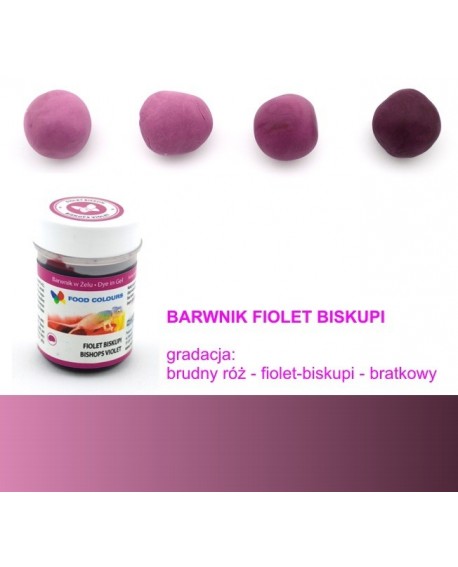 Food Colours Gelfarbe bishop purple