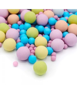 Posypka Happy Kule czekoladowe BUBBLE GUM 130g
