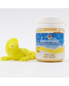 Food Colours Pulverfarbe light gelb 25g