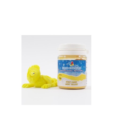 Lebensmittelfarbe Pulver FC GELB HELL 25g