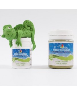 Food Colours práškové potravinárske farbivo sugar zelená 25g