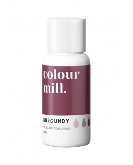 Barwnik olejowy Colour Mill 20ml BURGUNDY Bordowy