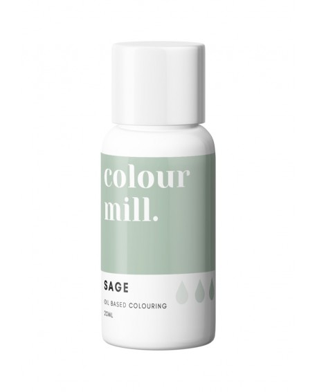 Colour Mill olejové barvivo 20ml SAGE Šalvěj