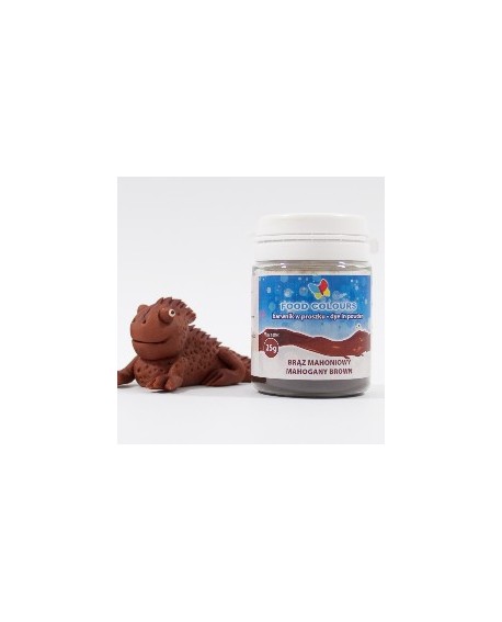 Food colouring powder FC BRĄZ MAHONIOWY 25g