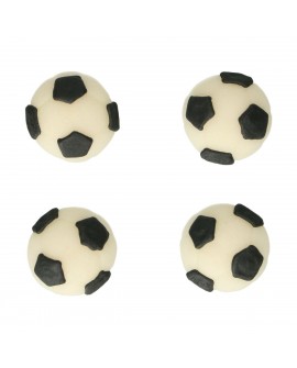 Zuckerdekorationen 8 Stk. Fußball-Spaß-Torten