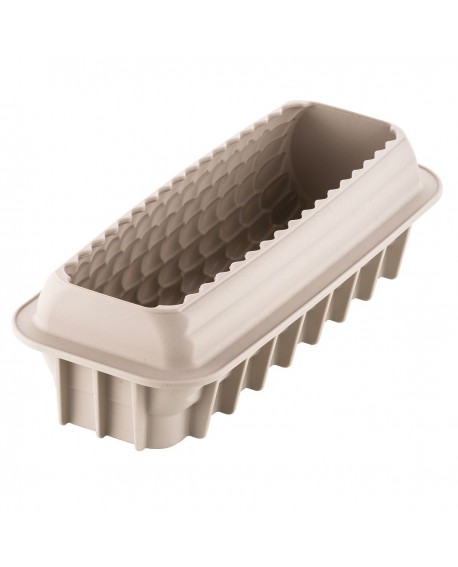 3D silicone mold Silikomart Buche Quenelle mousse cake