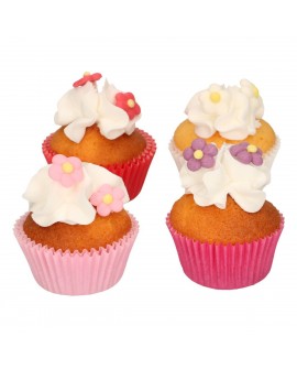 Zuckerdekorationen SMALL FLOWERS 32 Stück