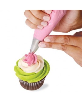 Wilton készlet of nagy díszítőcsős and bags – 12 db