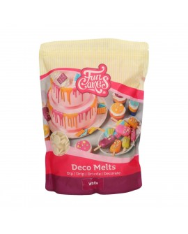 Шоколадні краплі FC Deco Melts білі 1 кг
