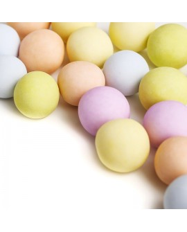 Posypka Słodki Bufet PERŁY PASTELOWE 115g chrupiące Kule czekoladowe Duże 16 mm