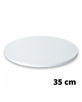 Podkład pod tort MASONIT 35 cm Biały MDF
