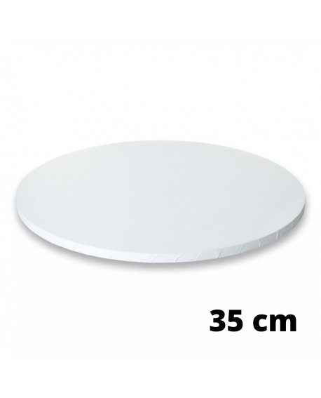 Podkład pod tort MASONIT 34 cm Biały MDF