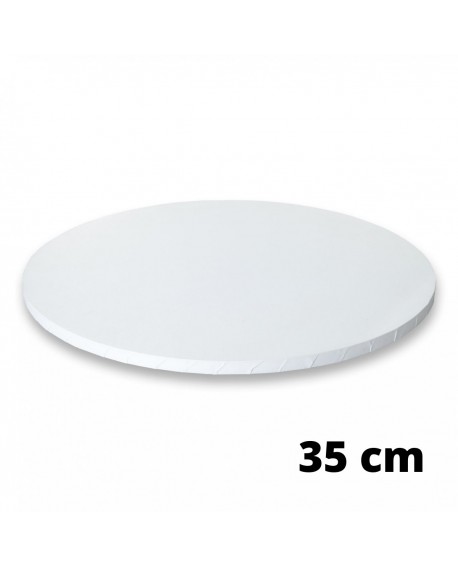 MASONIT Tortenaufleger 34 cm Weiß MDF